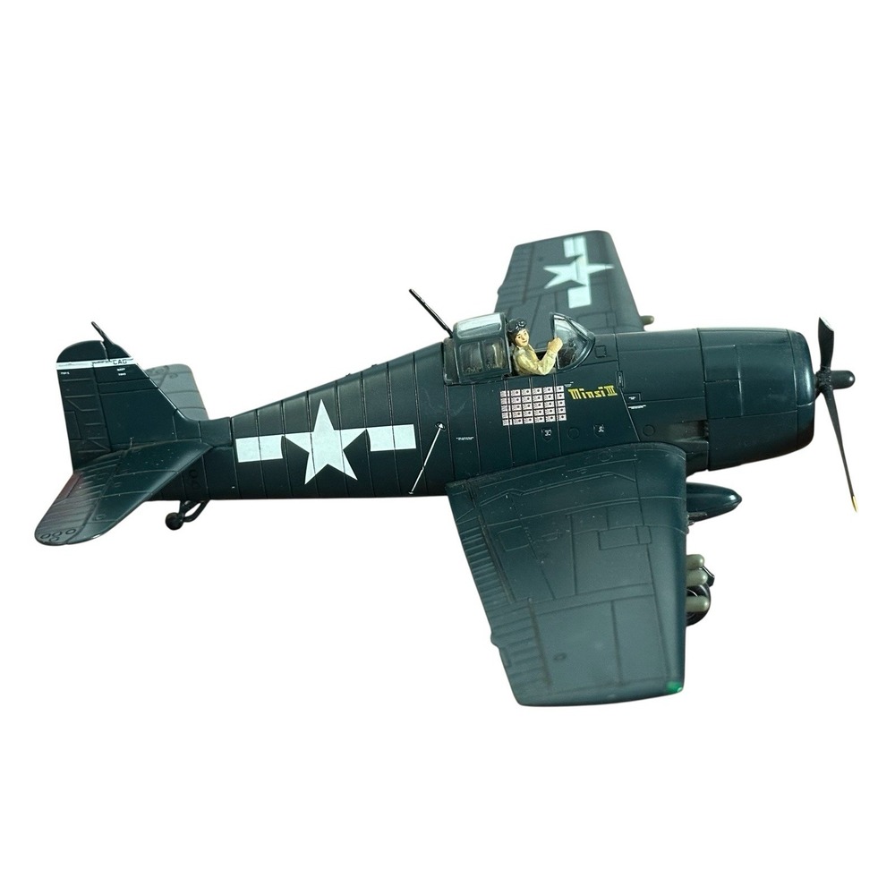F-6F5 Hellcat Minsi III Air Powers‎ Series Die Cast Model David McCampbell READ